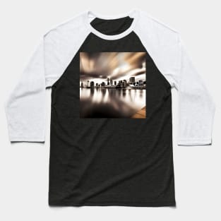 Melbourne Docklands landscape Photo Baseball T-Shirt